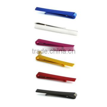 New Necktie Bar Men's Wedding Business Metal Tie Clip 6 Colors