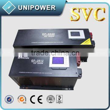 2KW Combined Charger Pure Sine Wave CPU LCD 12/24/48V Off Grid Solar Inverter