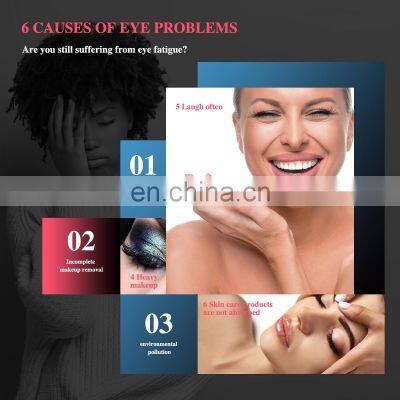 Electric USB Rechargeable Facial Massager Skin Care Device Mini Heat Sonic Eye Massager Pen Vibration Face Lifting Tool photo-3