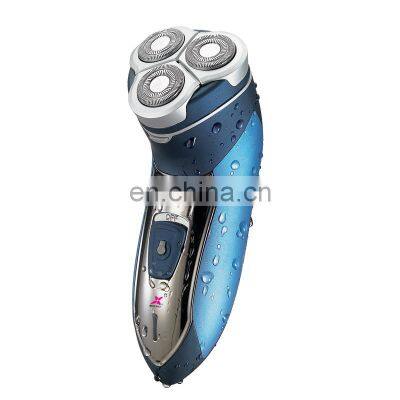 Good selling men facial face care use battery operated shaving machine portable electric shaver