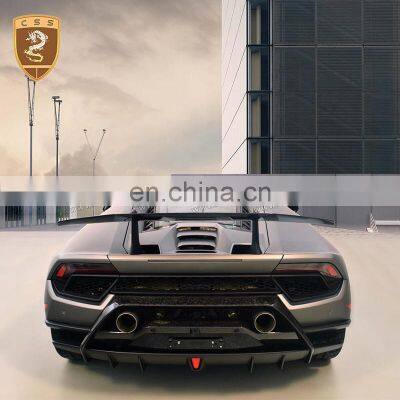 Perform Style Carbon Fiber Car Rear Lip Spoiler Wing For Lambor Huracan Lp610