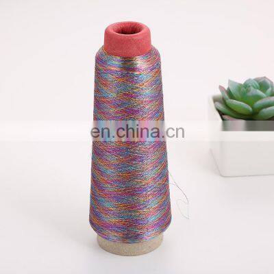 colorful metallic yarn embroidery hilos de bordar gold thread