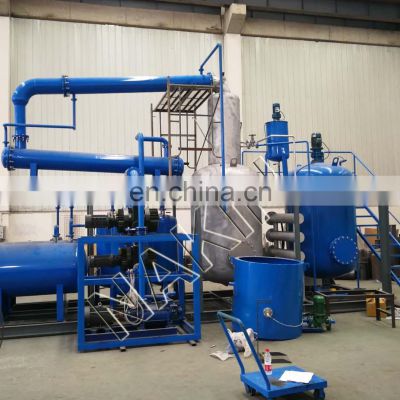 High Quality 20 ton/day JZC Engine Oil Recycling Distillation Plant With Large Capacity