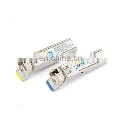 30KM Single Mode Single Fiber LC Connector 1.25G SFP Transceiver Optical Module SFP high quality