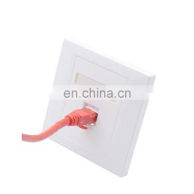 MT-5901-1 86*86 network 1 port rj45 wall face plate