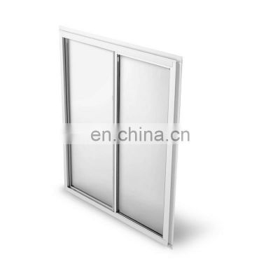 Aluminum sliding window large glass window