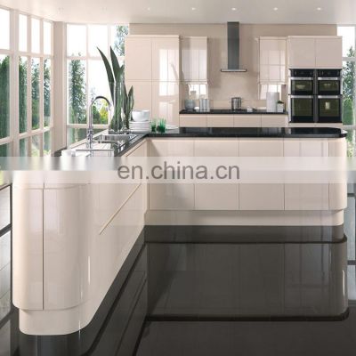 Pictures beige MDF kitchen cabinet direct from china