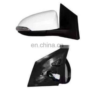 Manufactory direct Car black Chrome Rear View Mirror for Toyota Yaris 2014