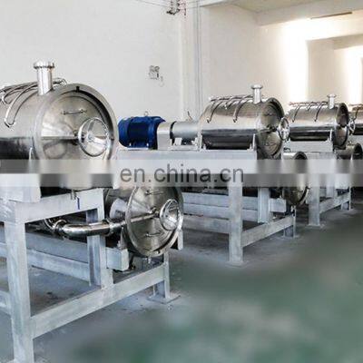 Peach pulping machine