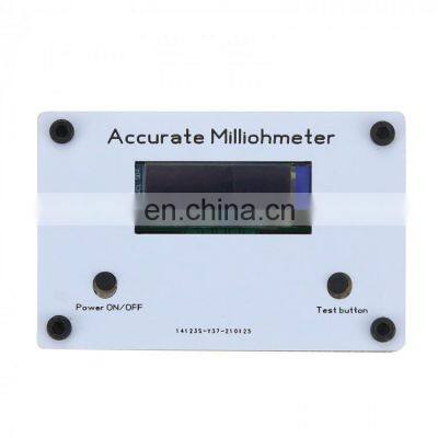 High-Precision Resistance Tester Milliohm Meter Accurate Milliohmmeter With USB Charging photo-2