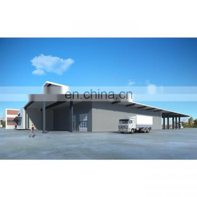 customizable multipurpose prefabricated factory/warehouse steel structure