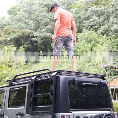 Car Roof Racks With Ladder for Jeep Wrangler JK 07+ 4x4 Accessories Maiker Manufacturer Roof Luggage photo-5