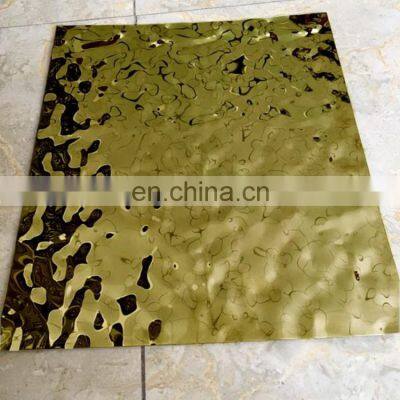 2mm Thick Astm Aisi 304 2b Stainless Steel Plate Colored Aisi 304 Plate Water Ripple Ss 304 2b Finish Stainless Steel Sheet