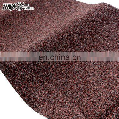 Nigeria Sri Lanka Low Price Roofing Sheets 0.45mm Stone Coated Steel Roofing Metal Roof Tiles photo-4