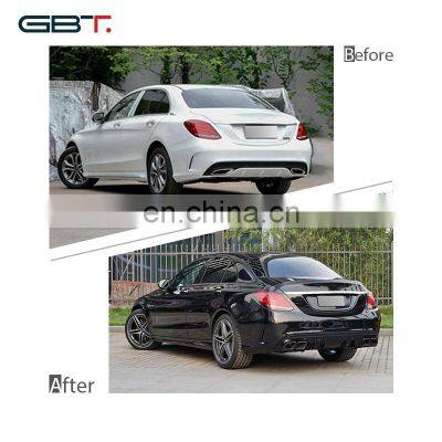 GBT Drop Shipping Car Body Kits Mercedes C63 Amg W205 Facelift Modified Restyle for Mercedes Benz c Class W205 Amg Bodykit photo-3