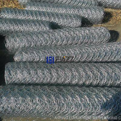 Hot Dipped Galfan Steel Wire Hexagonal Gabion Mesh Revet Mattresses for Anti-scour Erosion Protection