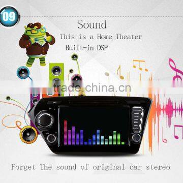 Android 4.2 Car Dvd Gps/Glonass for KIA K2 RIO 3G WiFi Radio RDS Bluetooth 1024*600 Screen photo-6