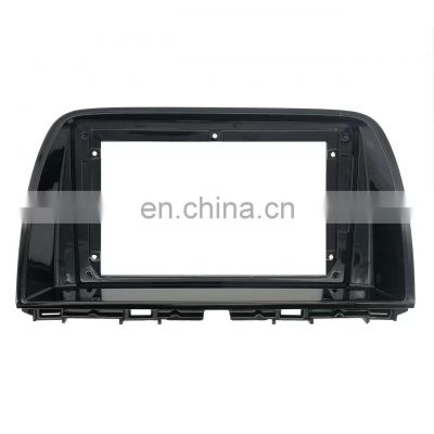 Black UV Auto Spare Parts Car DVD Radio Player Frame For 2013-2016 CX-5 Stereo Mounting Kit With Power Cable