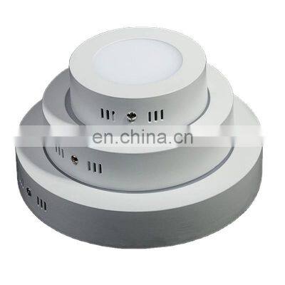 9W 15W 25W AC85-265V Driver Included Round Square Indoor Panel Light For Home Commercial Decor LED Surface Ceiling Downlight