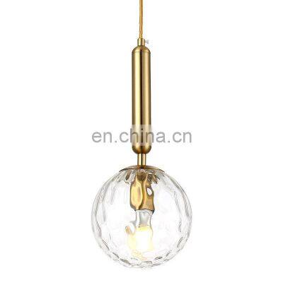 Classic Nordic Round Globe Glass Decorative led chandelier pendant lighting Modern chandelier led for home