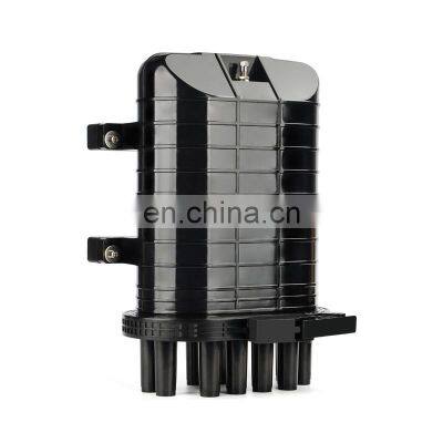 1in 8 out 9 port Outdoor vertical dome type caja de empalme mufa 144 core fiber optic OFC box joint splice closure