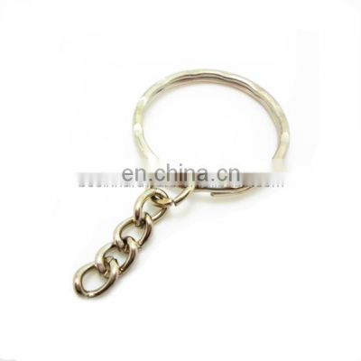 Customize Split Ring Metal Rippled Split Ring For Key Chain