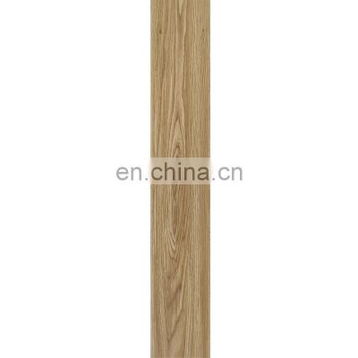 poland style strip wood look porcelain wooden tiles factory foshan