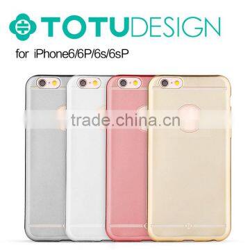 TOTU Beautiful Cheap Soft Series Simple Frosted TPU Phone Case for iPhone 6s