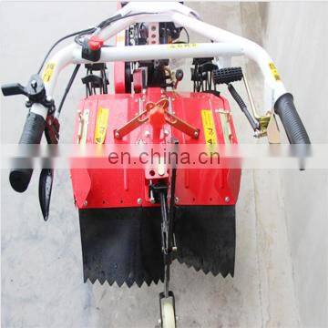 4.1kw Tiller Walking Back Agriculture Machine Hand Push Trimmer Rotary Grass Cutter 2 Wheel