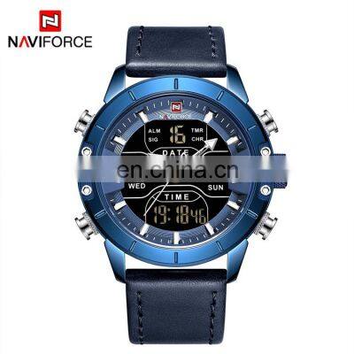 NAVIFORCE NF9153L Men's Fashion Watches Chronograph Watches Multifunction Digital Quartz Wristwatches