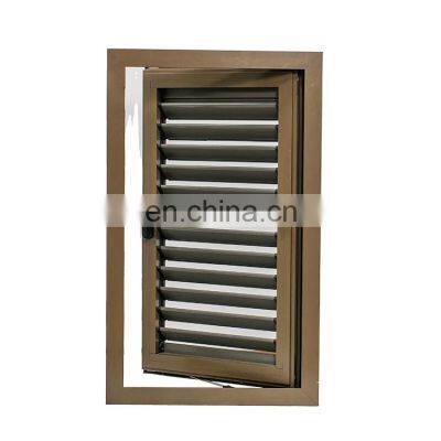 Security System Aluminum Adjustable Mmanual Operation Shutter Pergola Louver