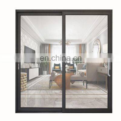 modern design windows and sliding doors double glazed soundproof balcony with screen aluminum interior noiseless sliding door