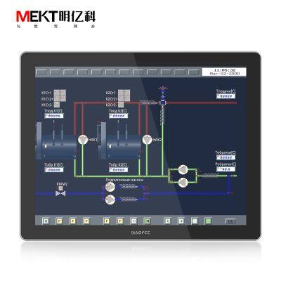 19/17/15 Inch Capacitive Touch All-in-Ones Smart Terminal Query Automation Industrial Control Equipment Embedded Industrial Computer photo-2