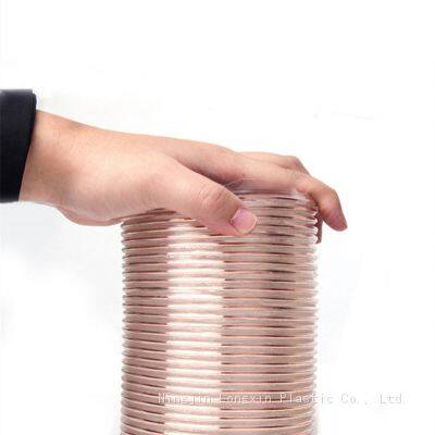 PU polyurethane steel wire hose   industrial dust removal duct