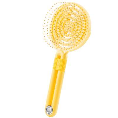 Premium Scalp & Shampoo Brush for Curly & Wet Detangle Hair. Round Pin Tip Type for Massaging Scalp Smooth photo-3