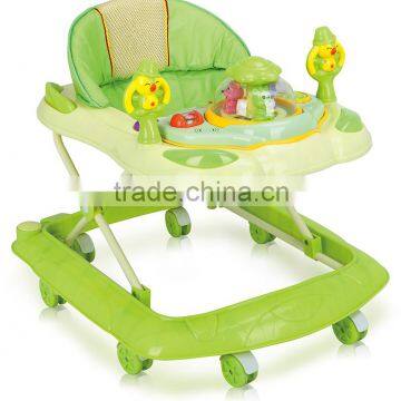 Round Plasitc Toy Outdoor Baby Walker Cartoon LW1632