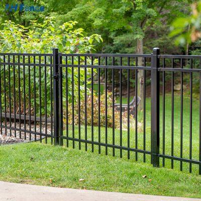 6 футов углеродистой стали, термообработанной, порошкообразно покрытой, современный защитный забор - экологически чистый, защищенный от грызунов, водонепроницаемый, легко собираемый