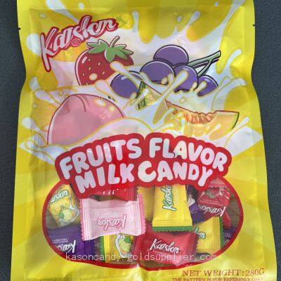 Good Taste Different Fruits Flavor Mixed Tasty Chewy Milk Candy photo-4
