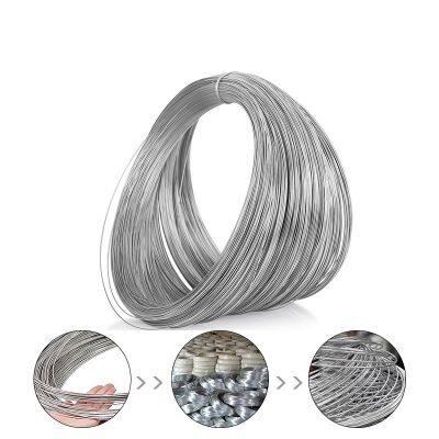 SAE1006 Q195 Gauge 0.1 0.5 1mm Commercial Grade Hot Dip Galvanized Wire in Coils