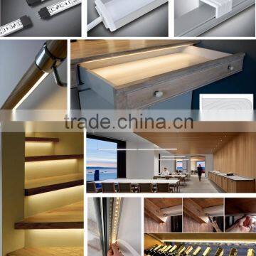 Corner Cabinet Lighting Stair Step Aluminium Led Lighting Profile photo-4