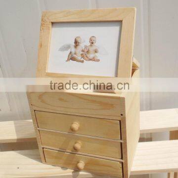 Wooden Cosmetic box wooden jewelry box with drawer,jewelry gift boxes                        
                                                Quality Choice