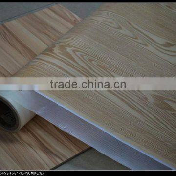 Customized PVC Wood Grain Film For Decoration