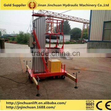 Mobile electric portable aluminum lift table,aerial working platform