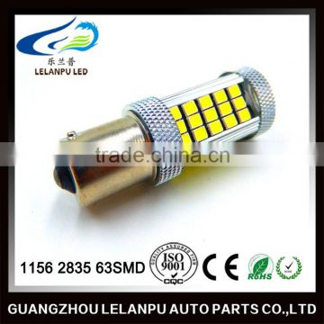 1156 led bulb 63 SMD 2835 LED bulb Canbus Error Free Car 1156 G18 Ba15s