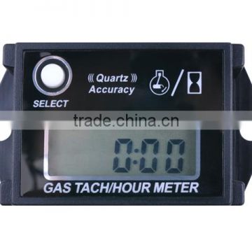 Resettable hour tach meter mower hour meter