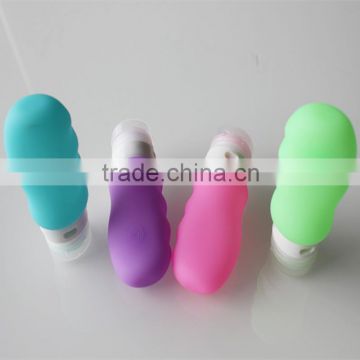 FDA Hotel Shampoo Container Silicone Travel Tube Squeeze Bottle