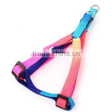 Wholesale Pet Supplies Dog Rope Chain Colorful Round Harness Leash