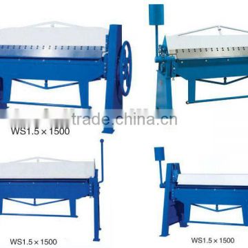 2x2000 mm bending machine,hand folder, manual folder