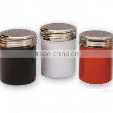 stainless steelColoured Salt Dispenser