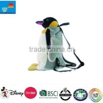 plush toy bag/plush penguin toy bag/cute penguin bag